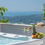 Luxury Family Apartment With Jacuzzi & Sea View Near Dubrovnik Lägenhet